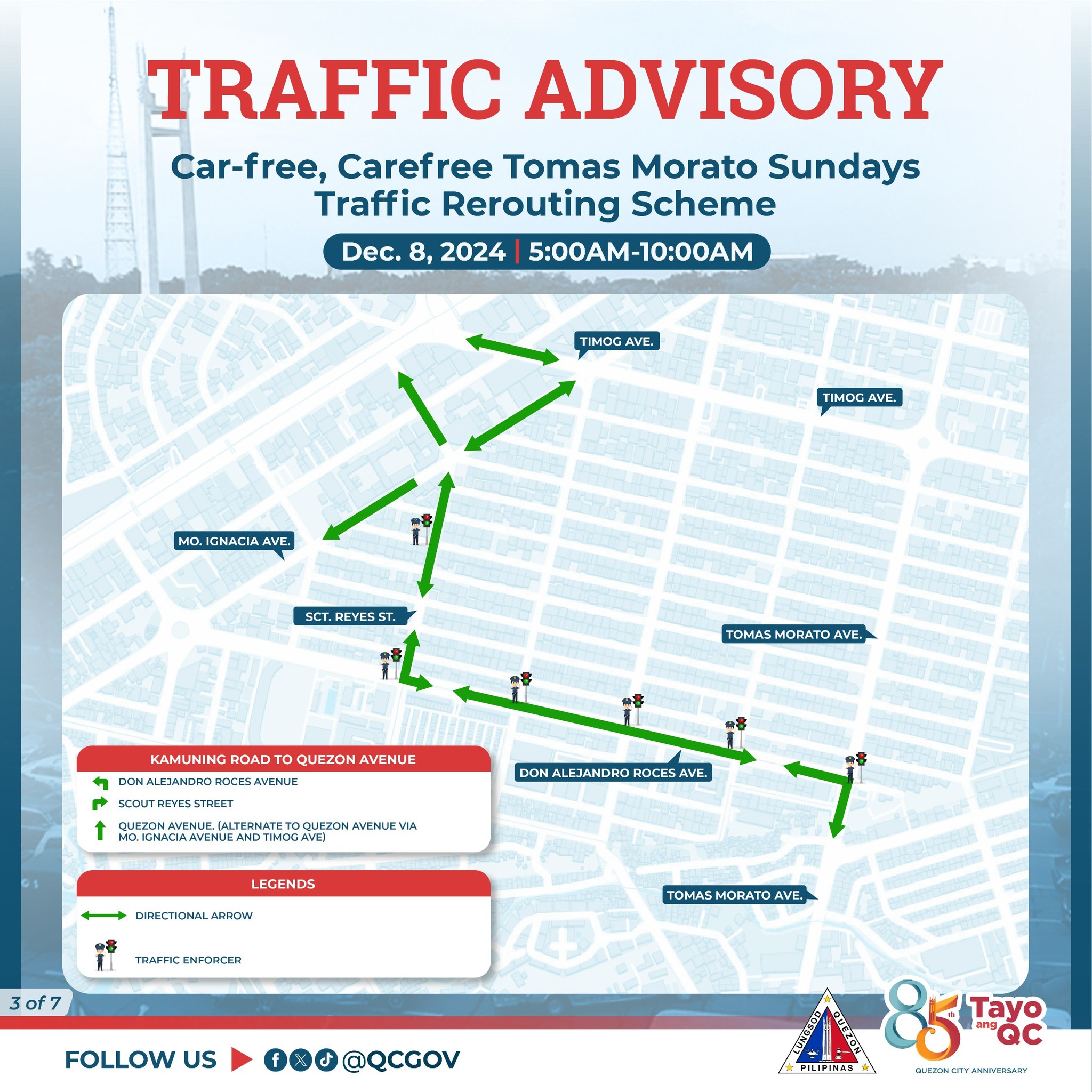 May be an image of 3 people, map, road and text